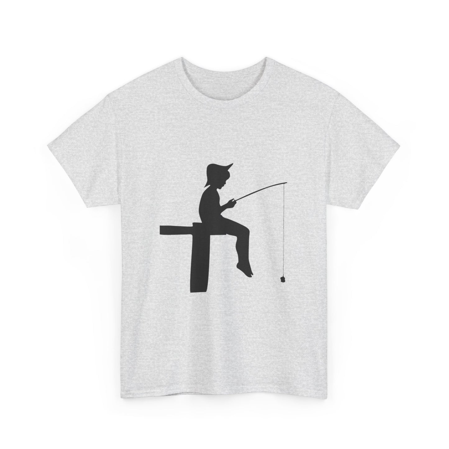 Heavy Cotton Tee: Fishing #1