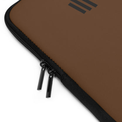 Laptop Sleeve: Weightlifting Brown