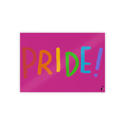Gloss Posters: LGBTQ Pride Pink