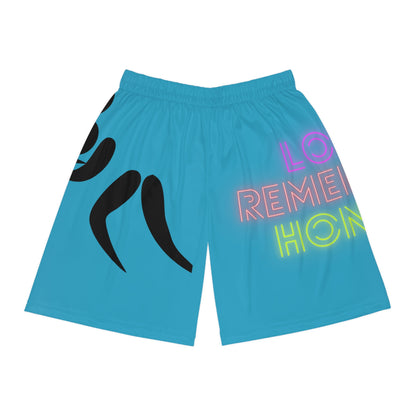 Basketball Shorts: Wrestling Turquoise