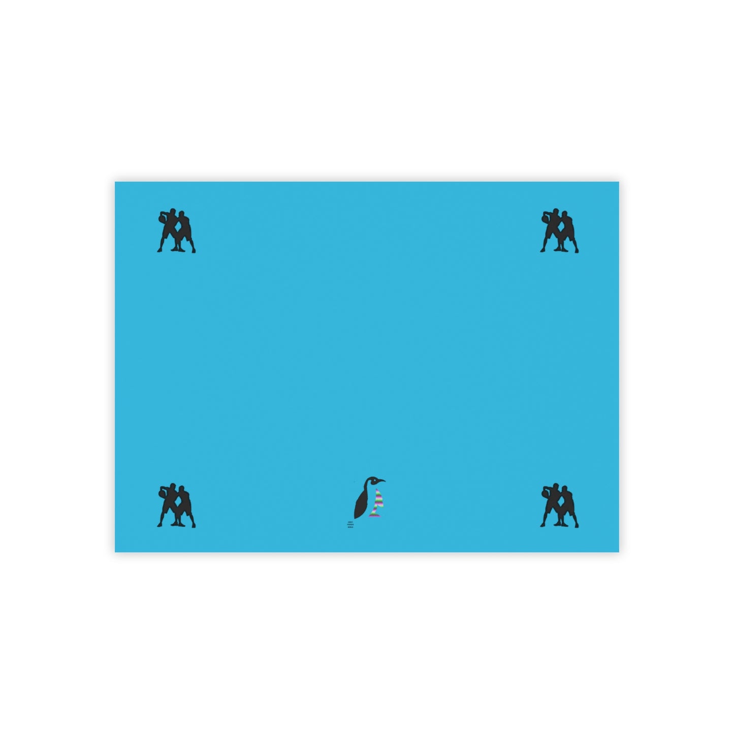 Post-it® Note Pads: Basketball Turquoise