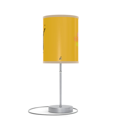 Lamp on a Stand, US|CA plug: Tennis Yellow