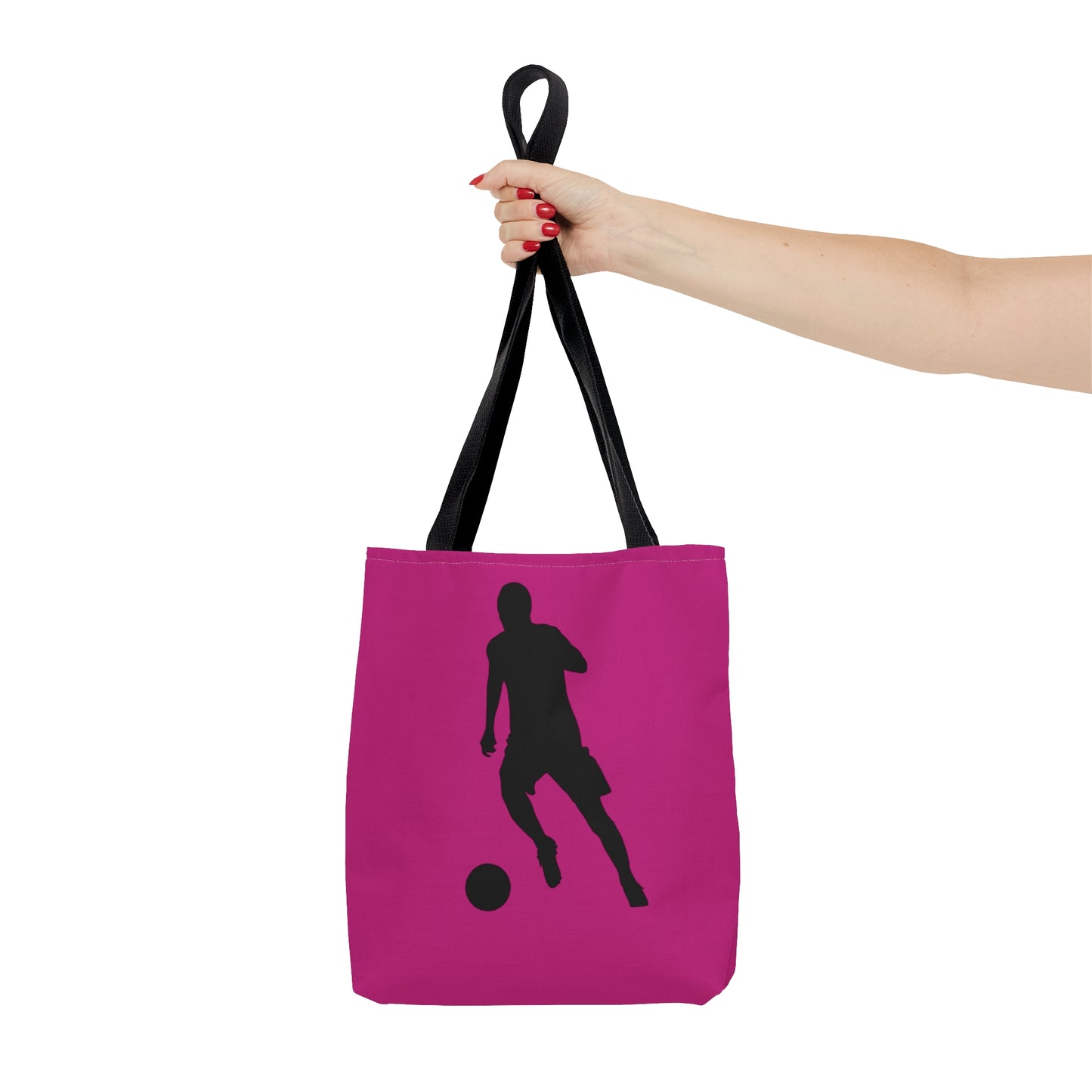 Tote Bag: Soccer Pink