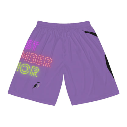 Basketball Shorts: Dance Lite Purple