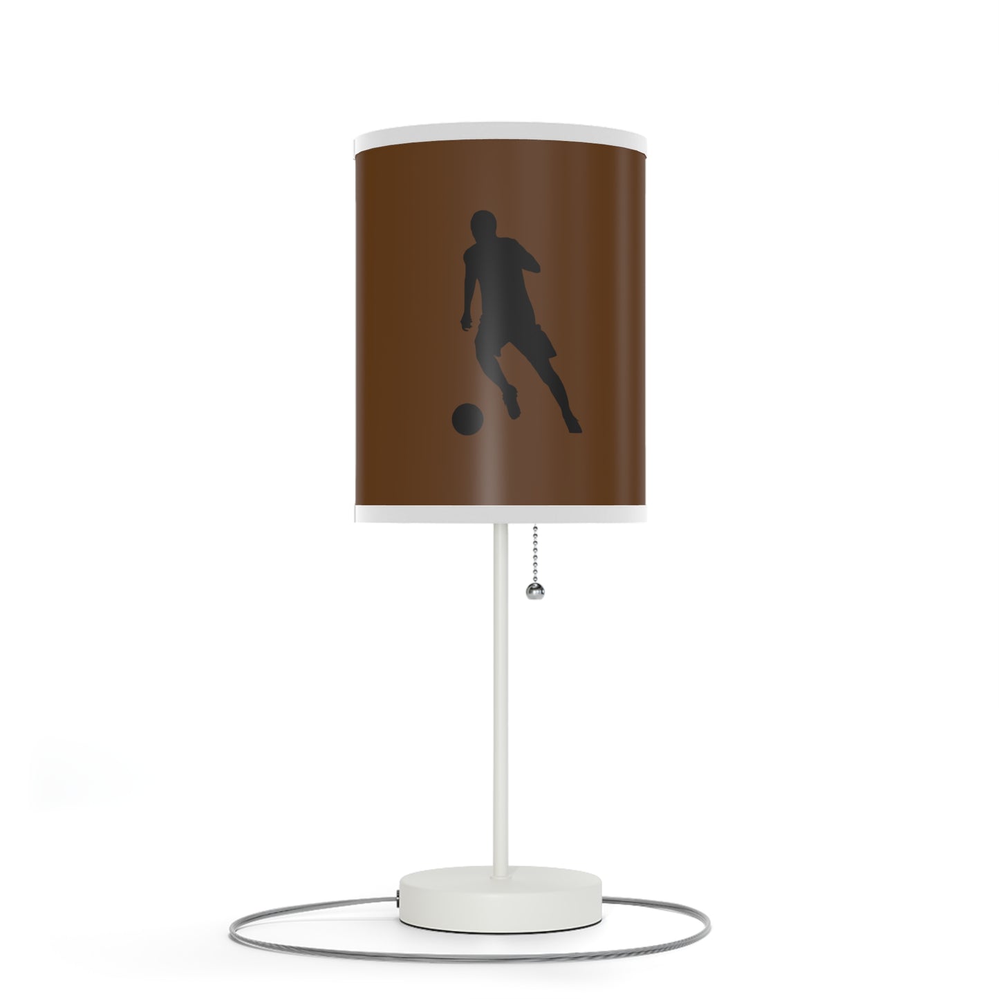 Lamp on a Stand, US|CA plug: Soccer Brown