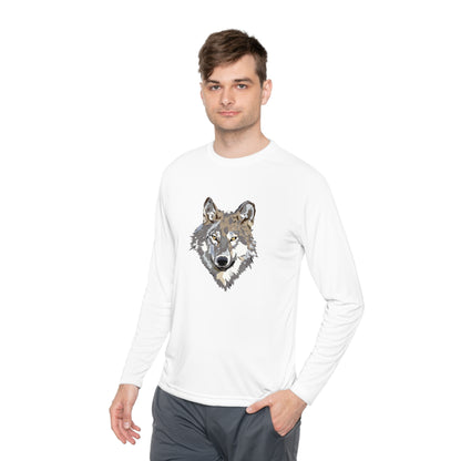 Lightweight Long Sleeve Tee: Wolves #1