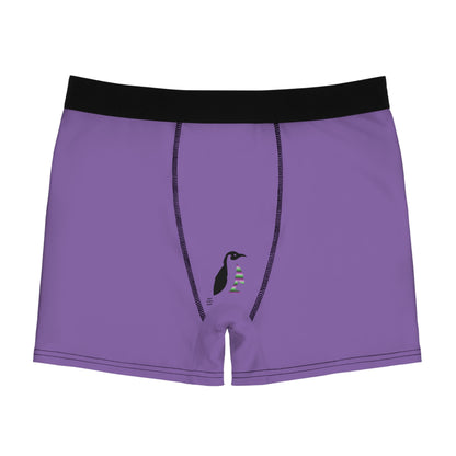 Men's Boxer Briefs: Fight Cancer Lite Purple