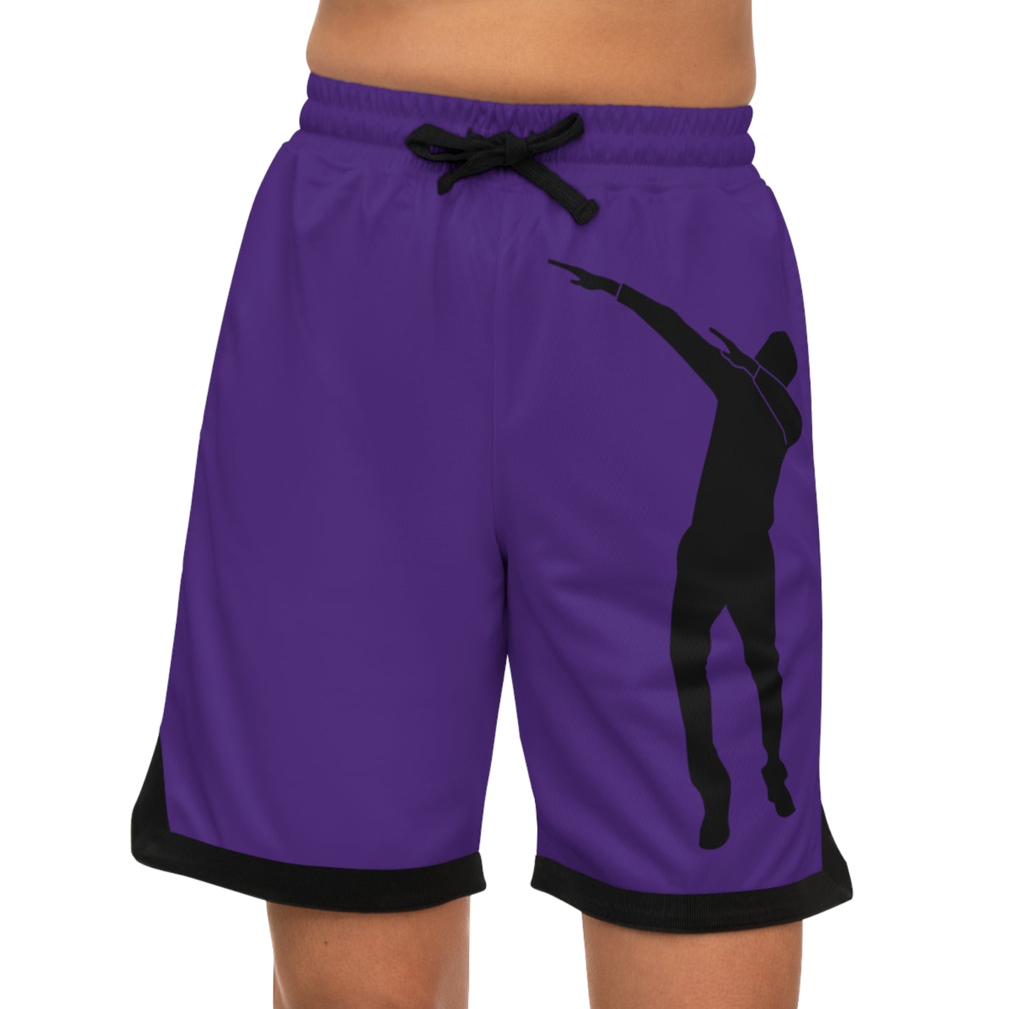 Basketball Rib Shorts: Dance Purple