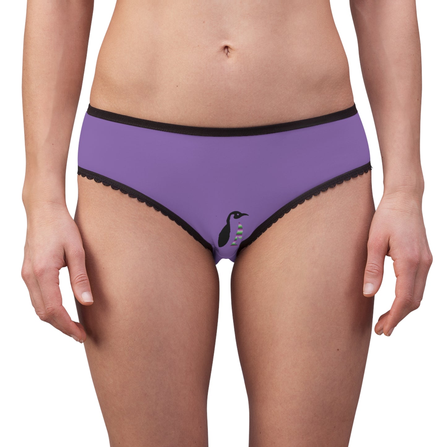 Women's Briefs: Football Lite Purple