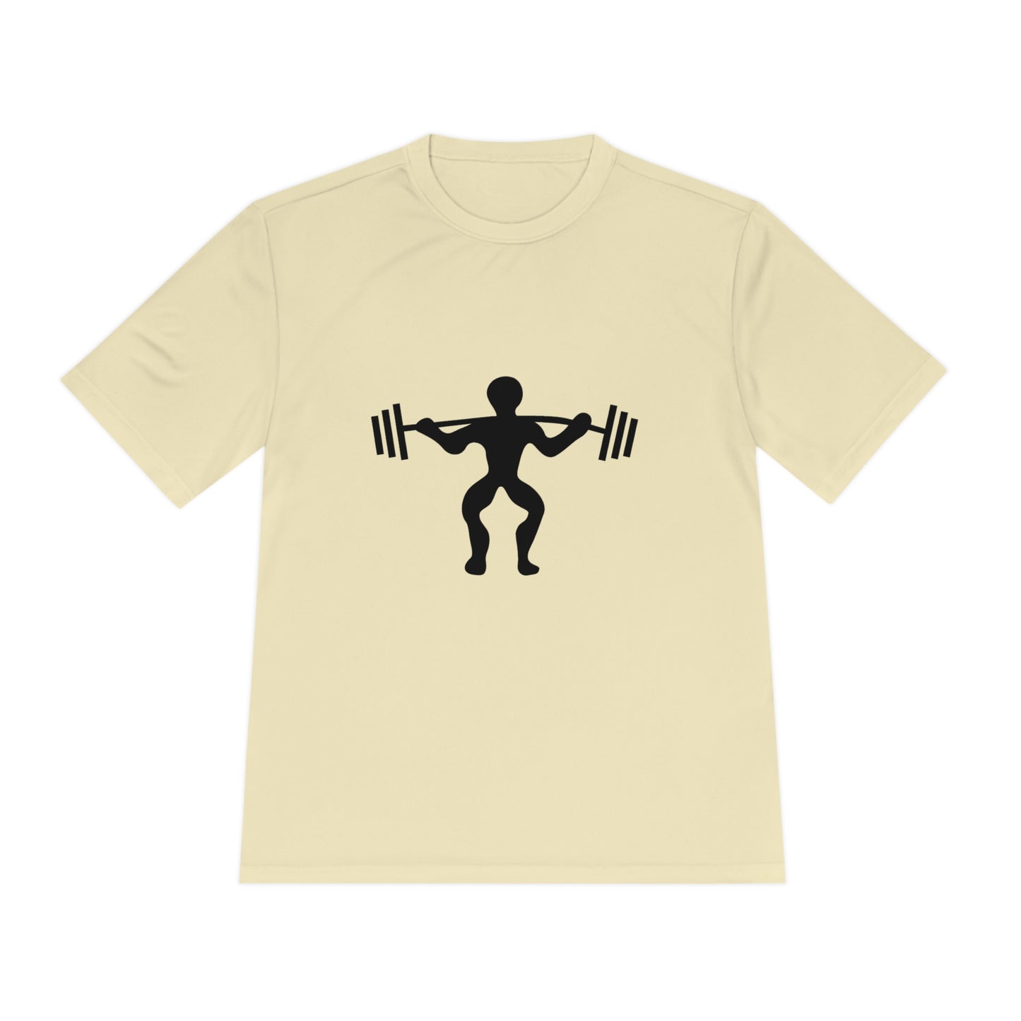 Moisture Wicking Tee: Weightlifting #2