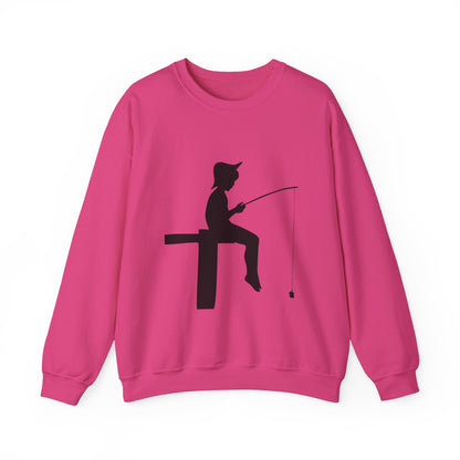 Heavy Blend™ Crewneck Sweatshirt: Fishing #2