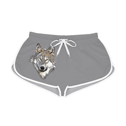 Women's Relaxed Shorts: Wolves Grey