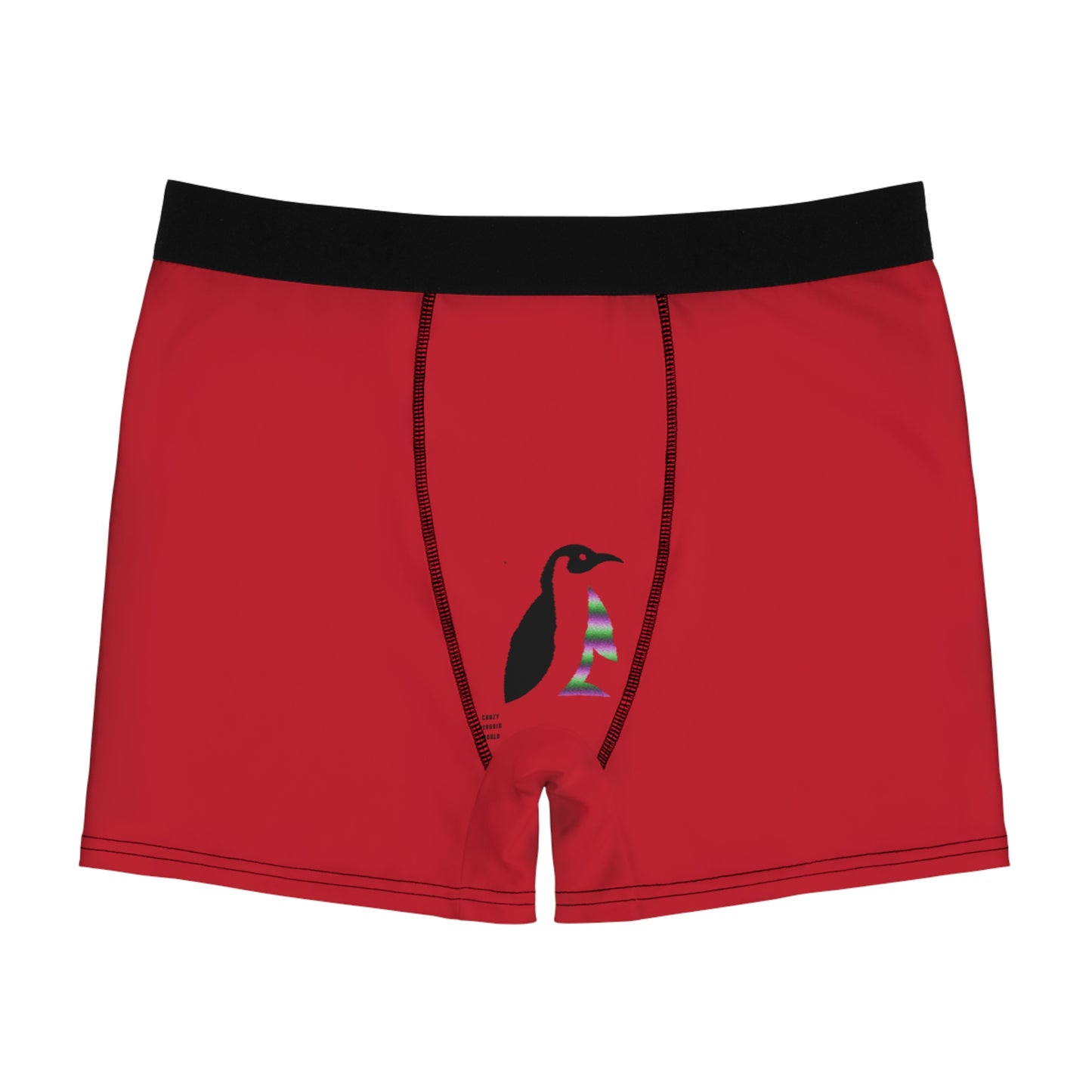 Men's Boxer Briefs: Dragons Dark Red