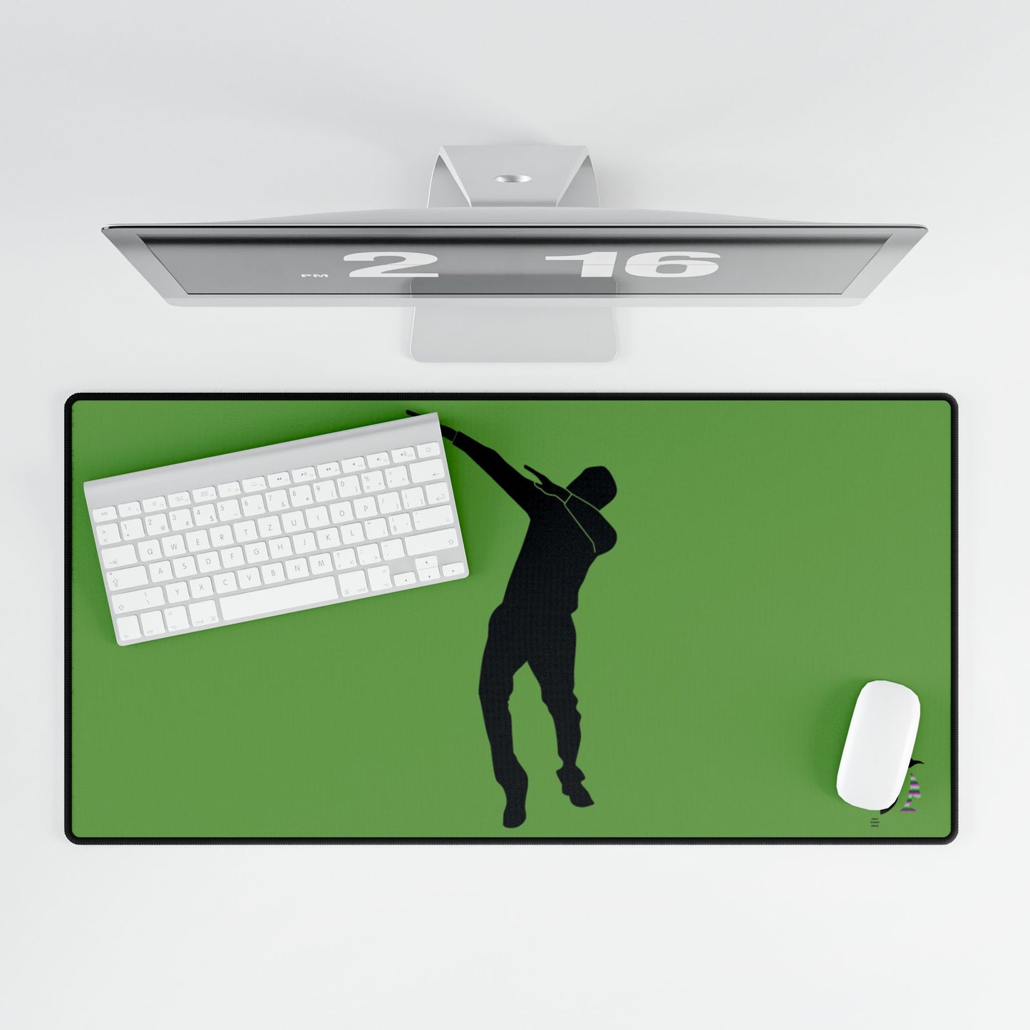 Desk Mats: Dance Green