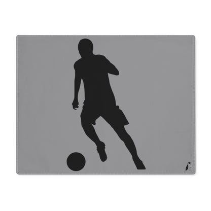 Placemat, 1pc: Soccer Grey