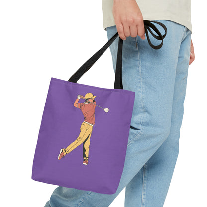 Tote Bag: Golf Lite Purple