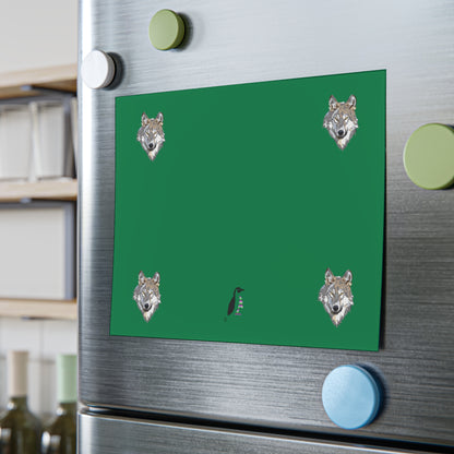 Post-it® Note Pads: Wolves Dark Green