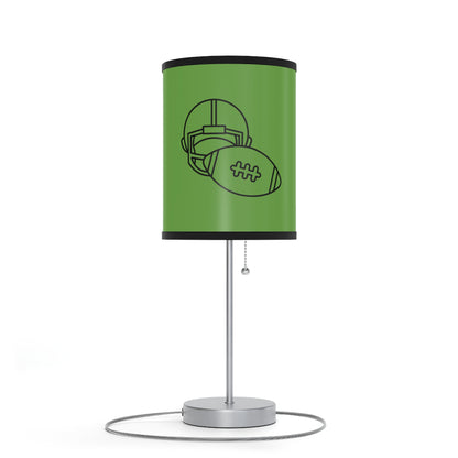 Lamp on a Stand, US|CA plug: Football Green