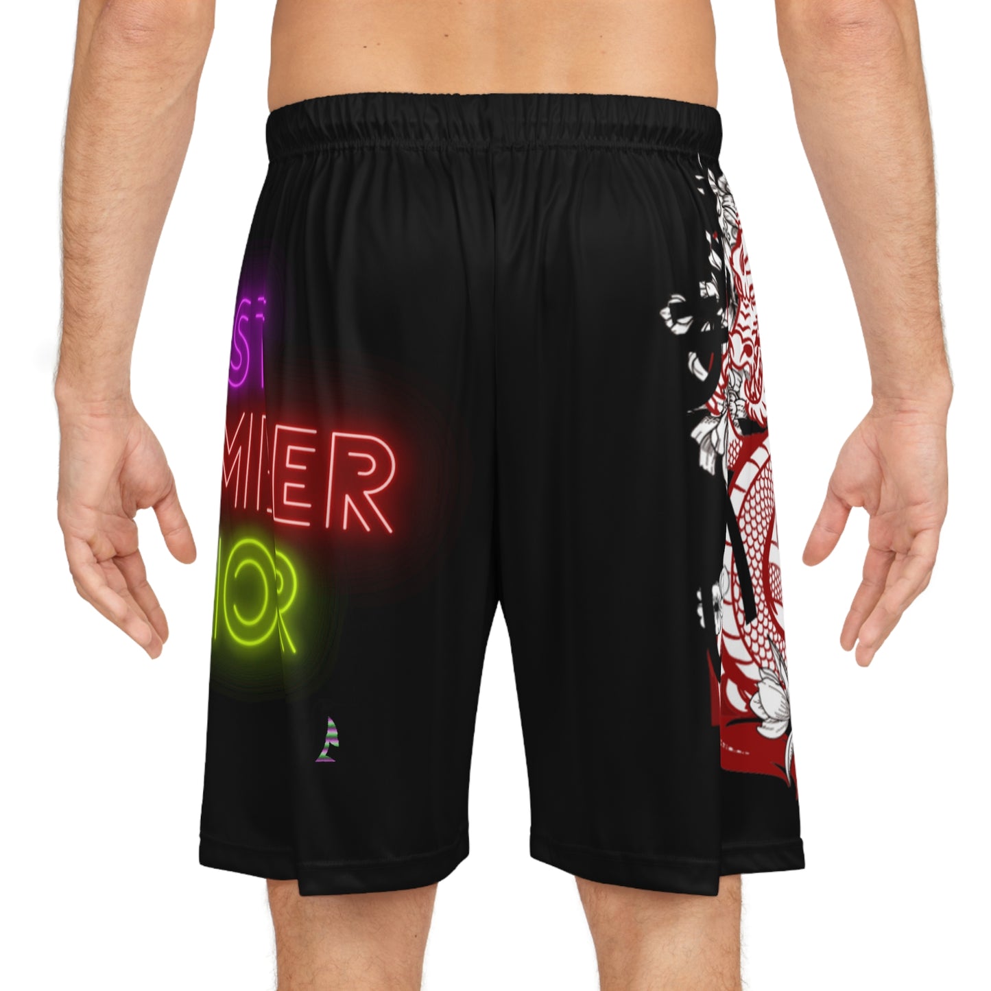 Basketball Shorts: Dragons Black