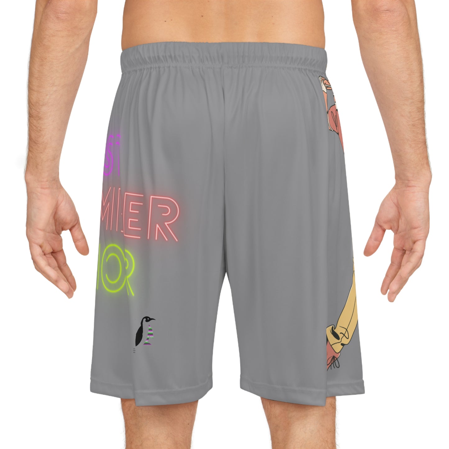 Basketball Shorts: Golf Grey