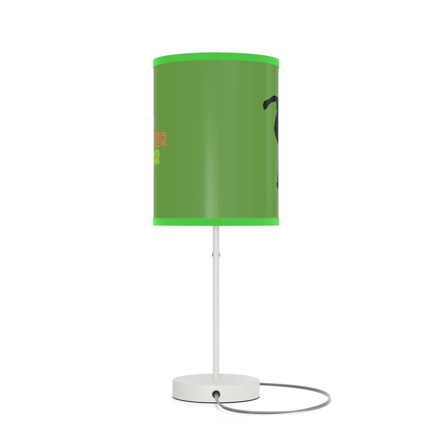 Lamp on a Stand, US|CA plug: Skateboarding Green