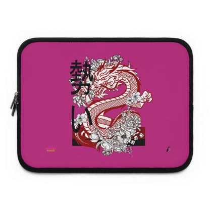 Laptop Sleeve: Dragons Pink