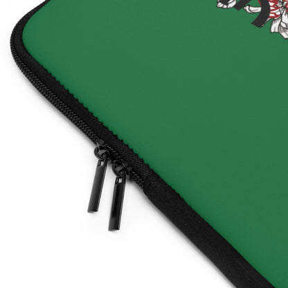 Laptop Sleeve: Dragons Dark Green