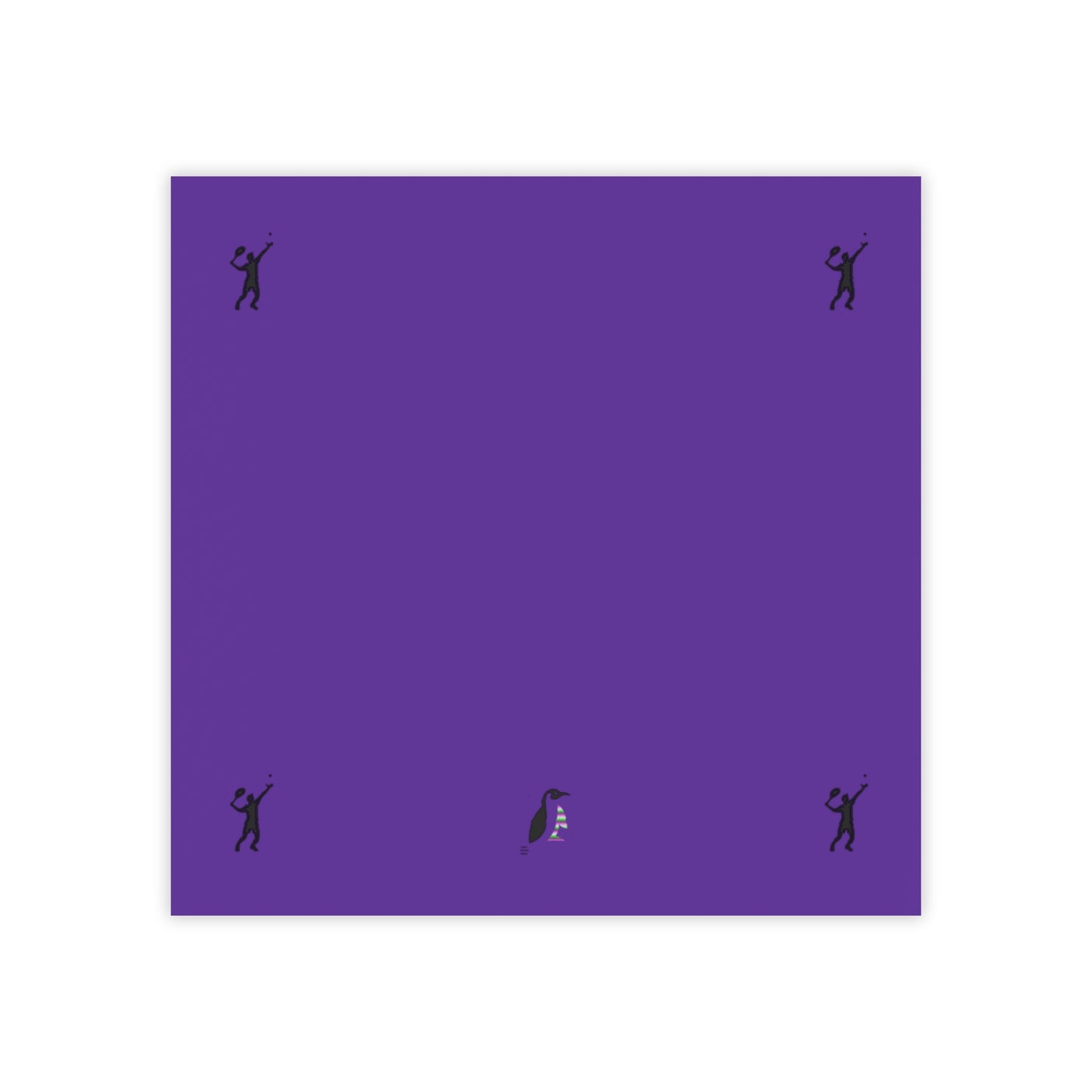 Post-it® Note Pads: Tennis Purple