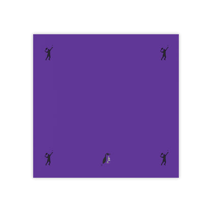 Post-it® Note Pads: Tennis Purple