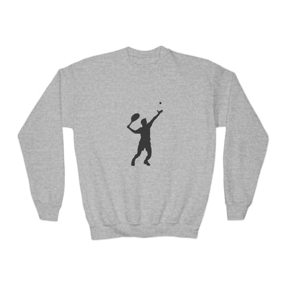 Youth Crewneck Sweatshirt: Tennis 