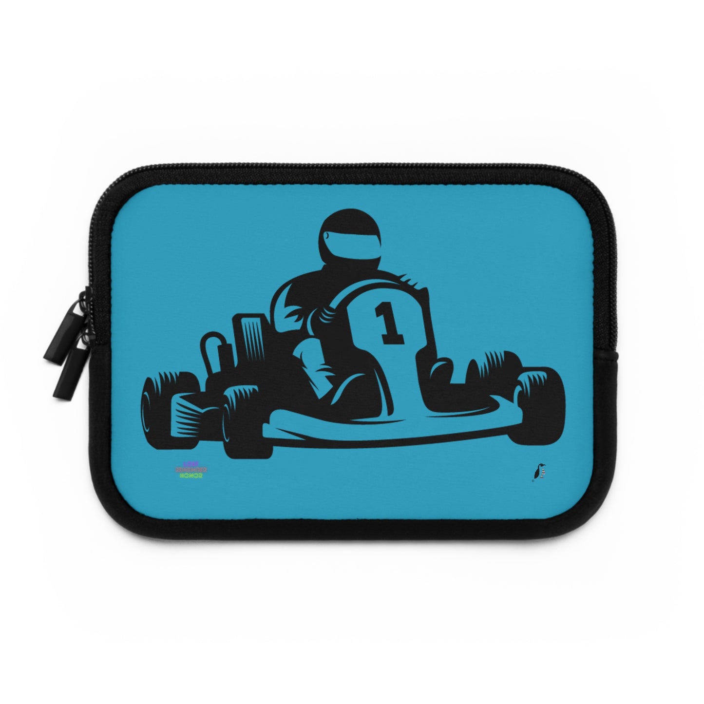 Laptop Sleeve: Racing Turquoise