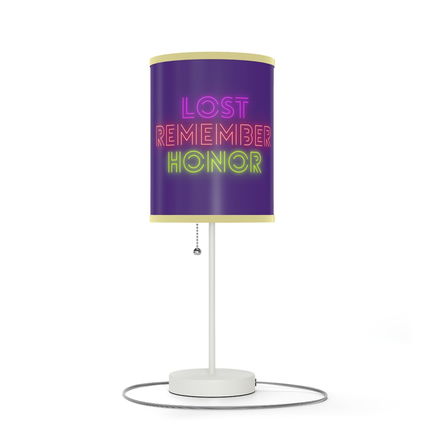 Lamp on a Stand, US|CA plug: Music Purple