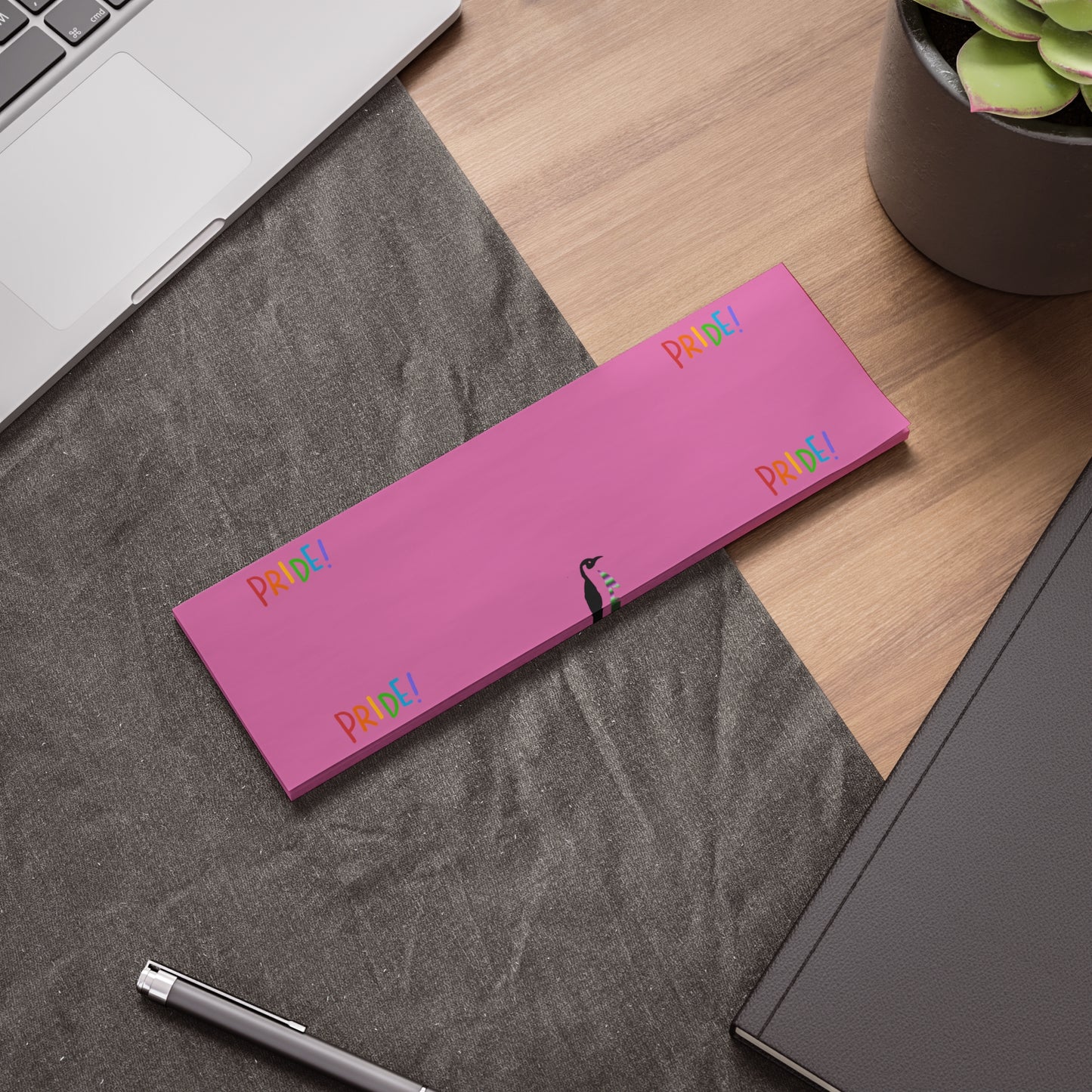 Post-it® Note Pads: LGBTQ Pride Lite Pink