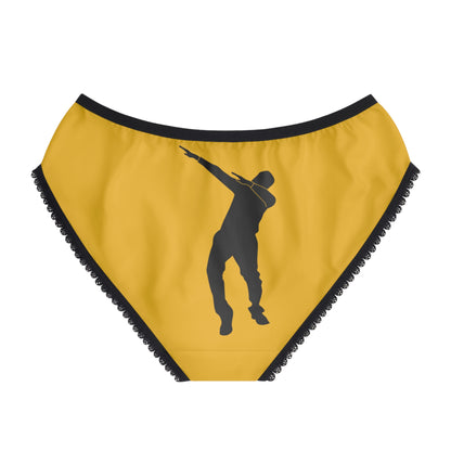 Women's Briefs: Dance Yellow