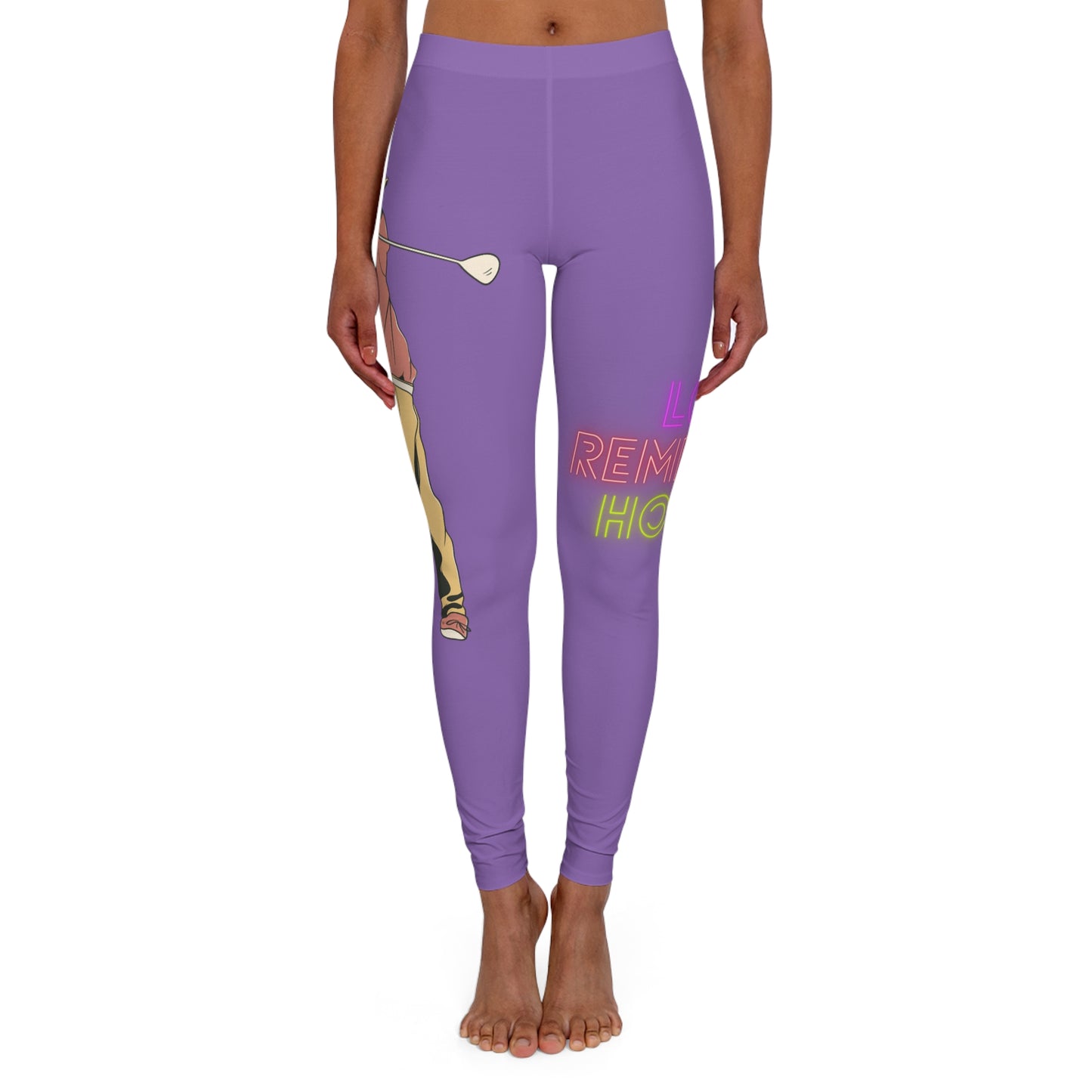 Women's Spandex Leggings: Golf Lite Purple