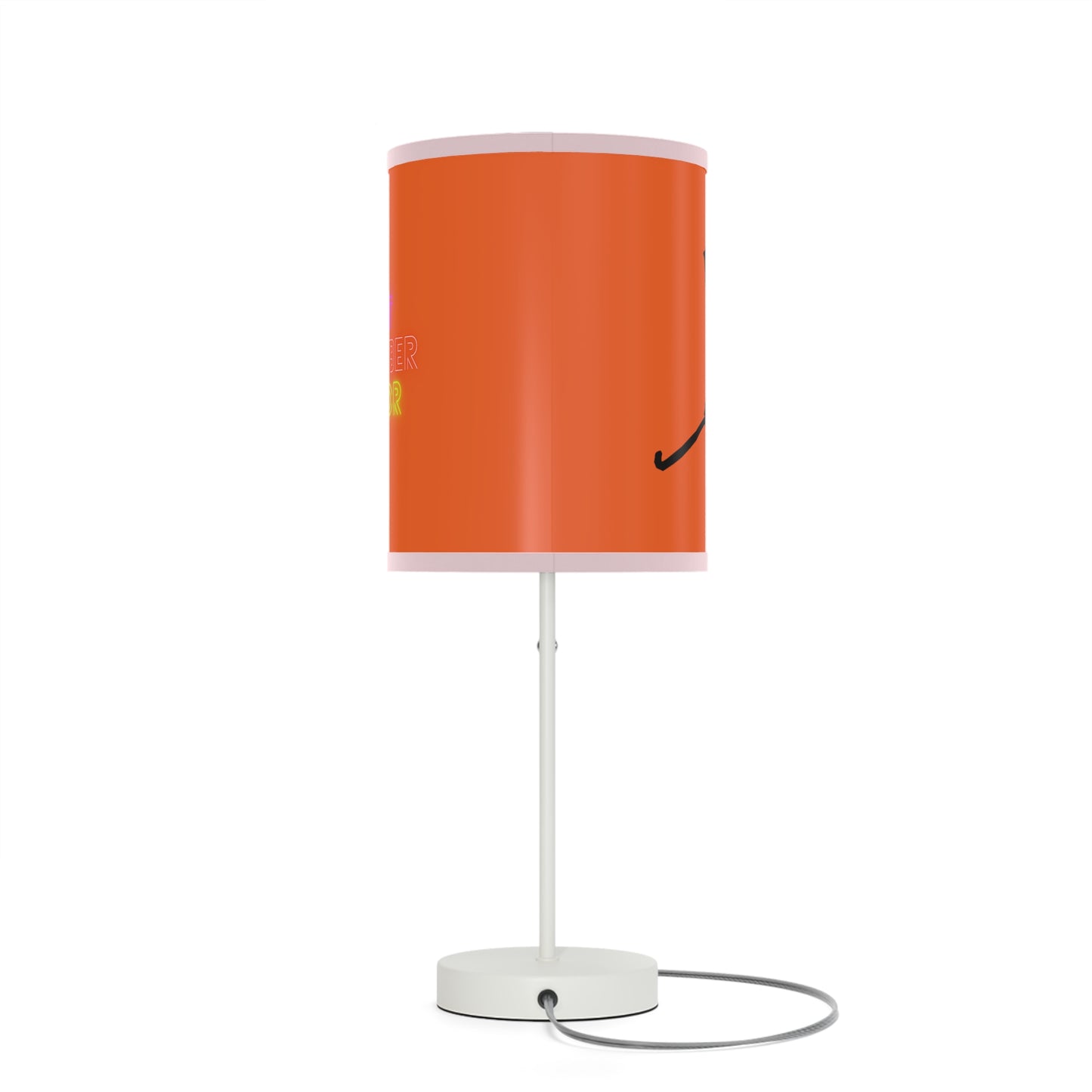 Lamp on a Stand, US|CA plug: Hockey Orange