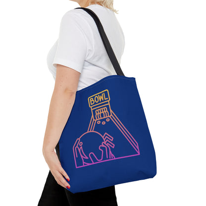 Tote Bag: Bowling Dark Blue