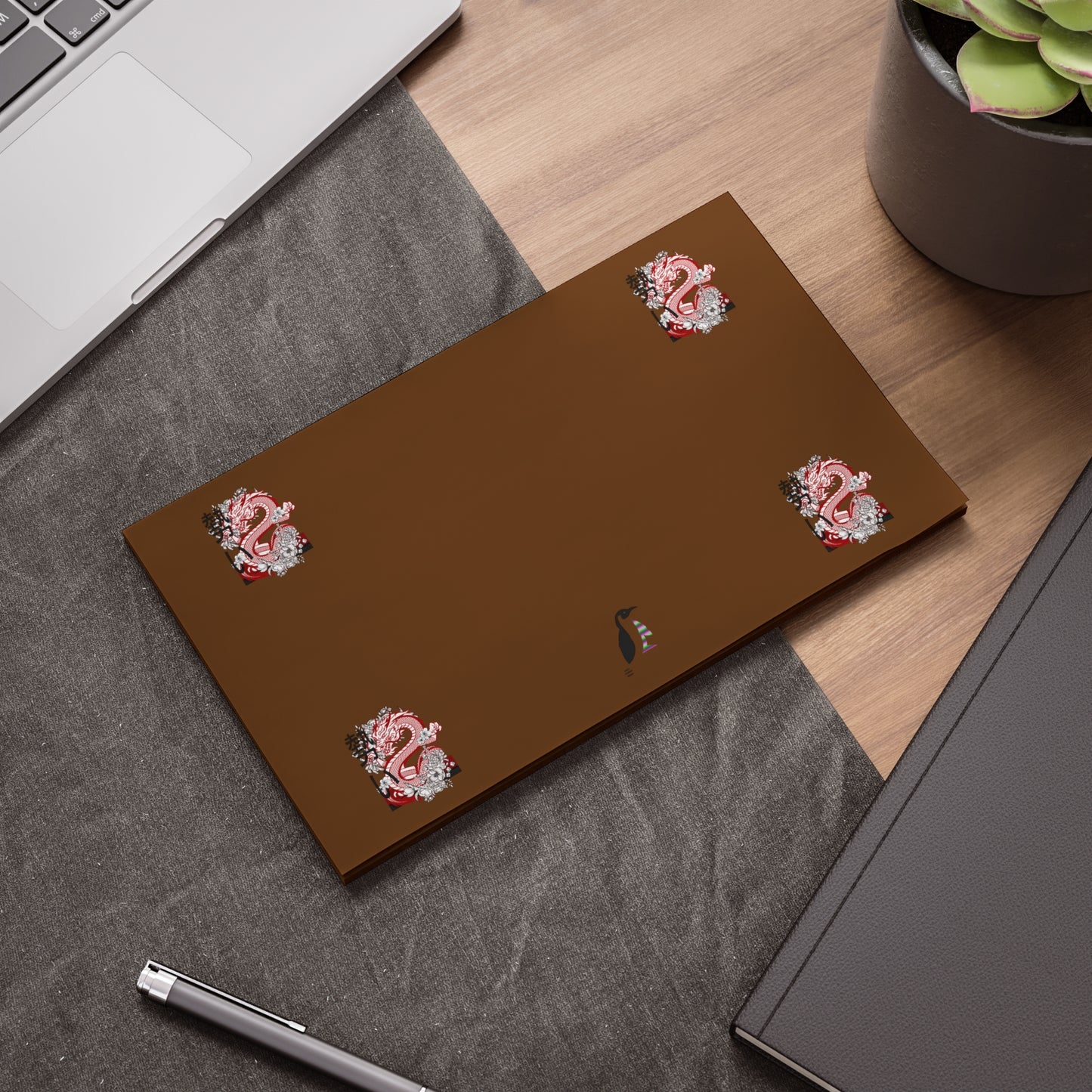 Post-it® Note Pads: Dragons Brown