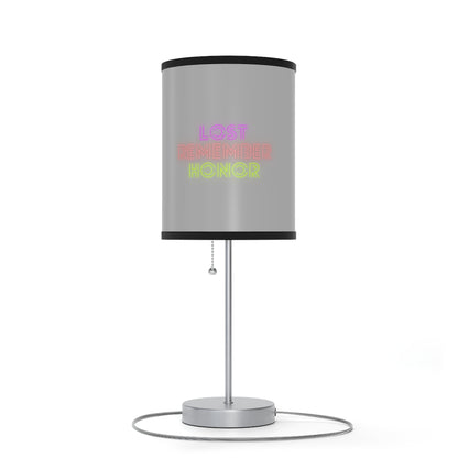 Lamp on a Stand, US|CA plug: Racing Lite Grey