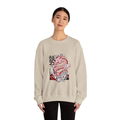 Heavy Blend™ Crewneck Sweatshirt: Dragons #1