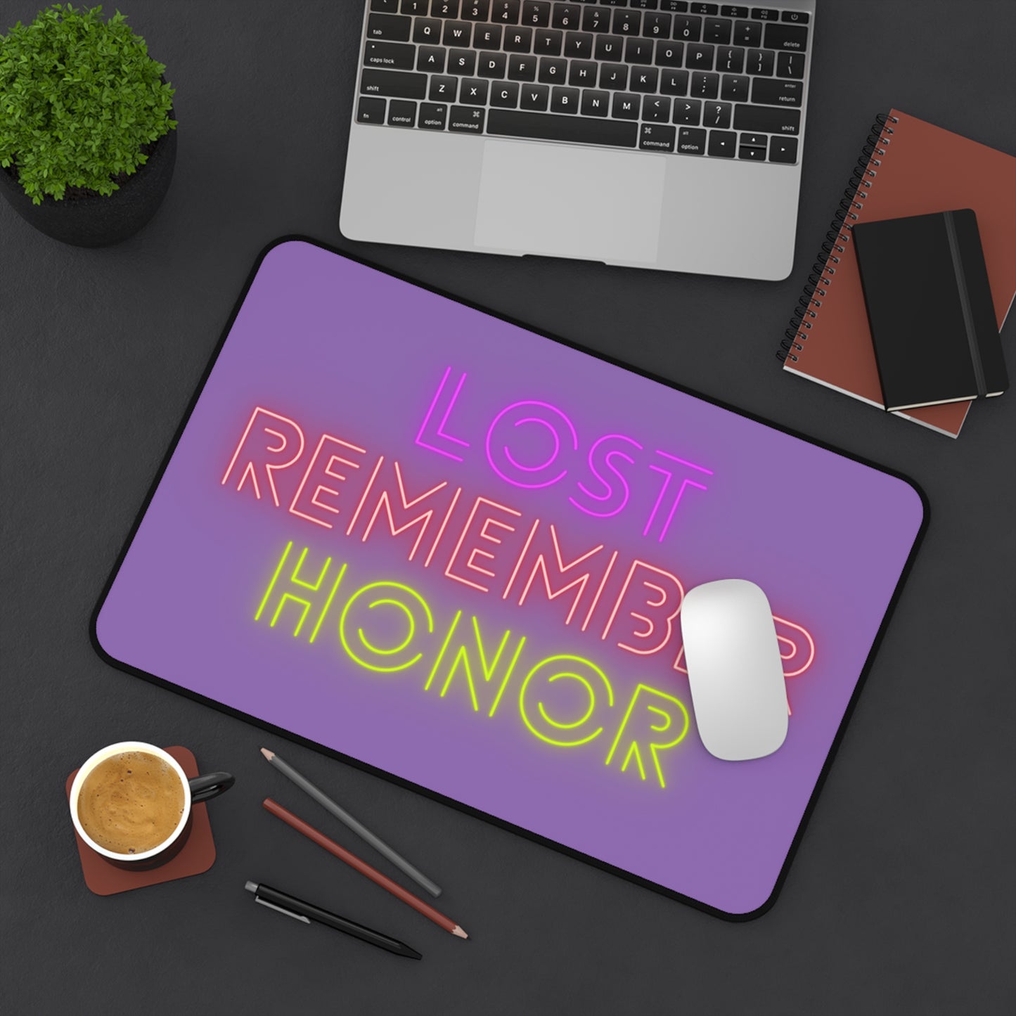 Desk Mat: Lost Remember Honor Lite Purple