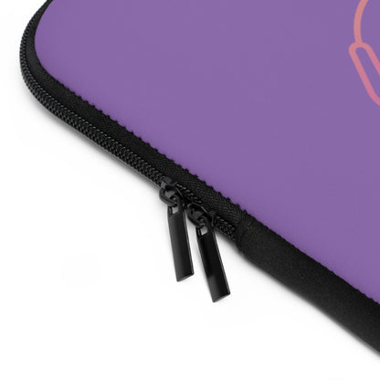 Laptop Sleeve: Bowling Lite Purple