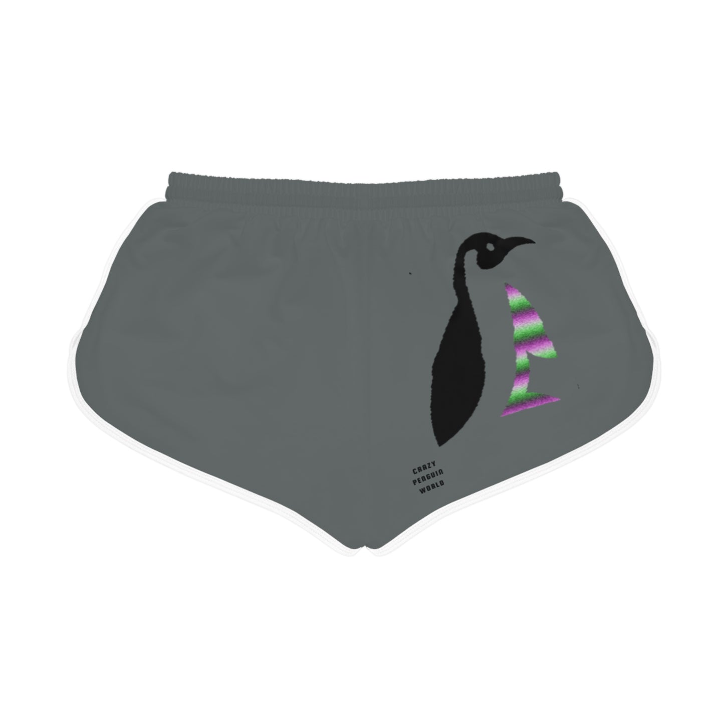 Women's Relaxed Shorts: Lost Remember Honor Dark Grey