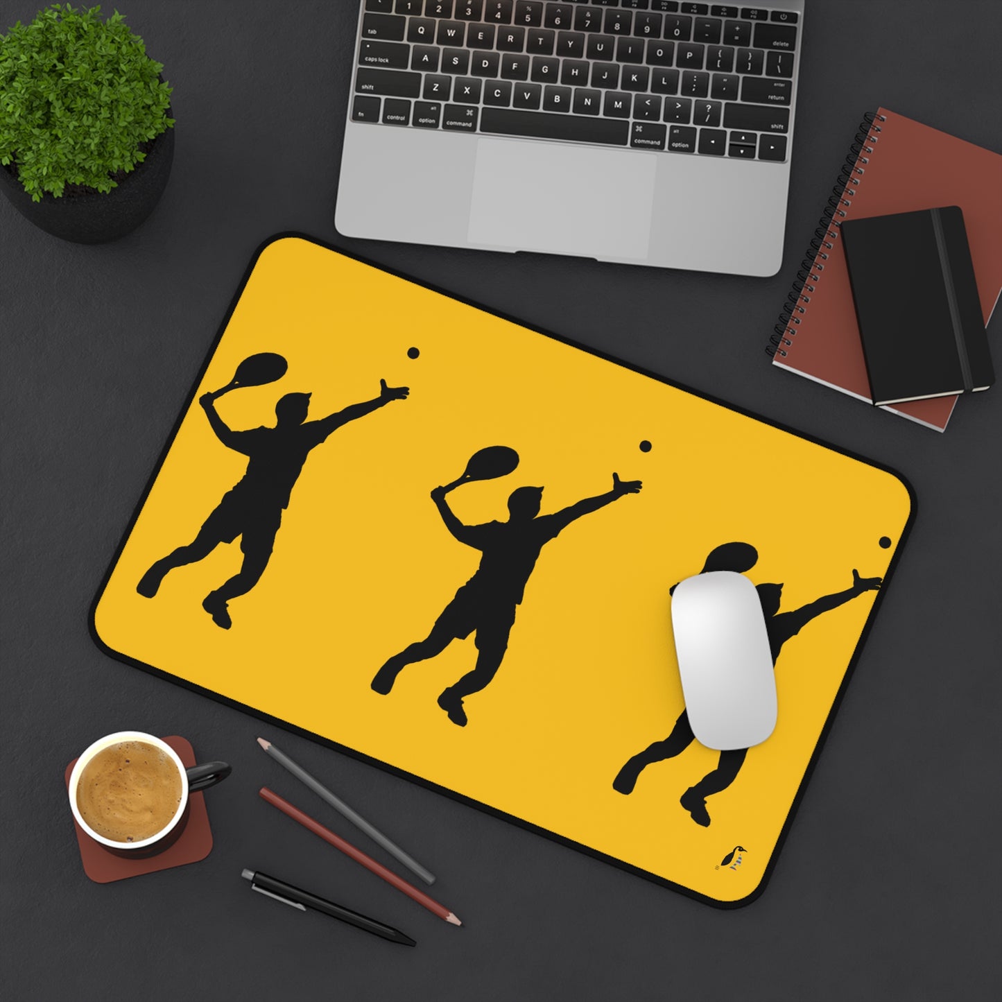 Desk Mat: Tennis Yellow