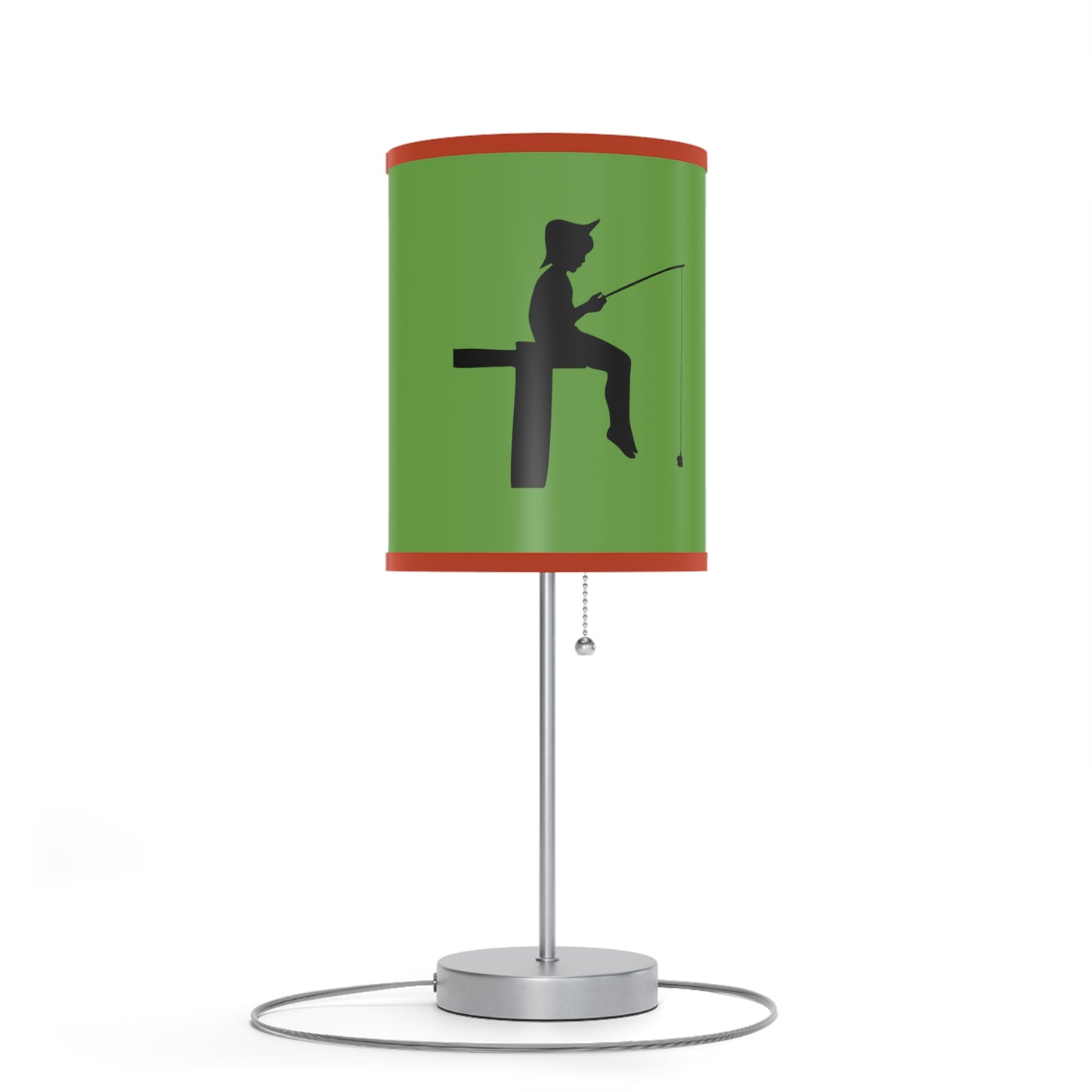 Lamp on a Stand, US|CA plug: Fishing Green