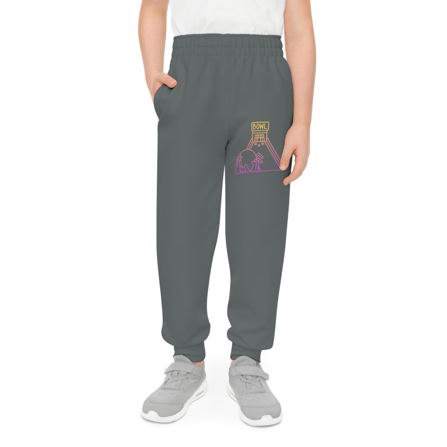 Youth Joggers: Bowling Dark Grey