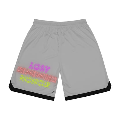 Basketball Rib Shorts: Weightlifting Lite Grey