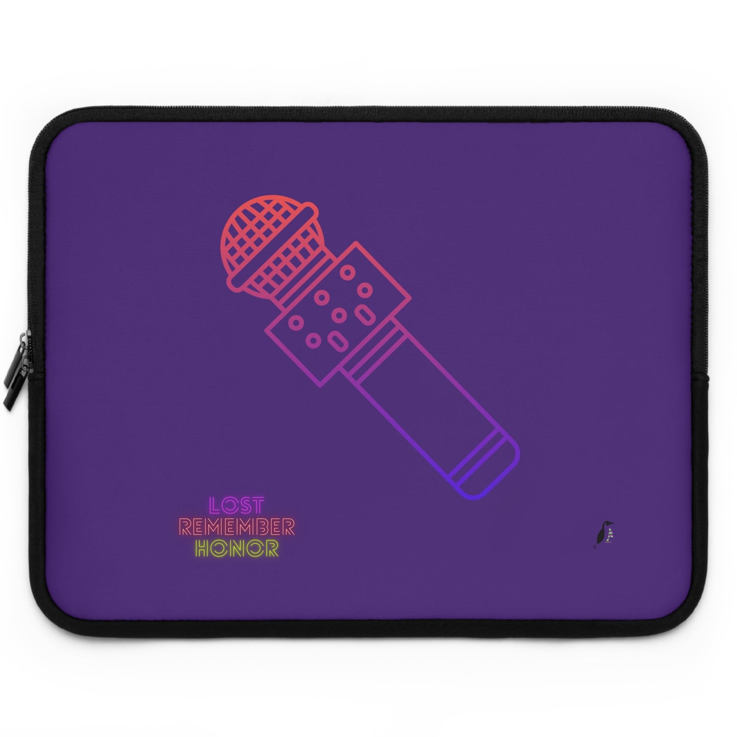 Laptop Sleeve: Music Purple