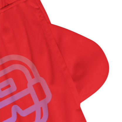 Basketball Rib Shorts: Gaming Red