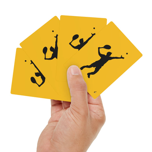 Poker Cards: Tennis Yellow